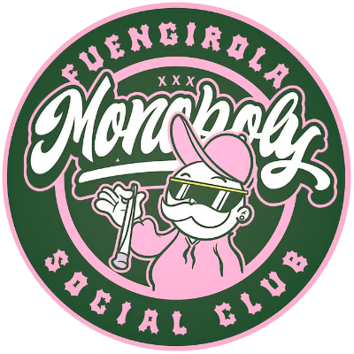 Logo of cannabis club Monopoly Malaga