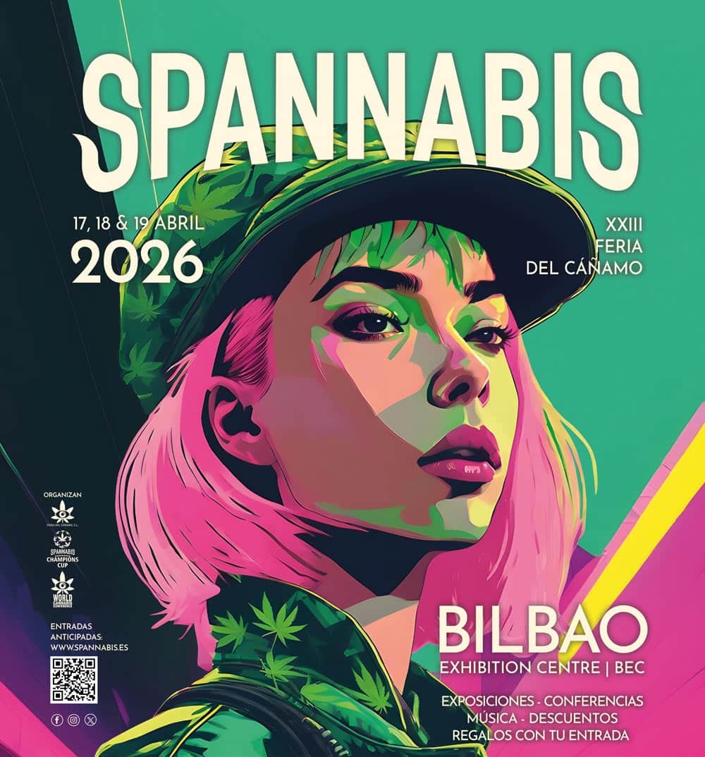 Póster Spannabis Bilbao 2026