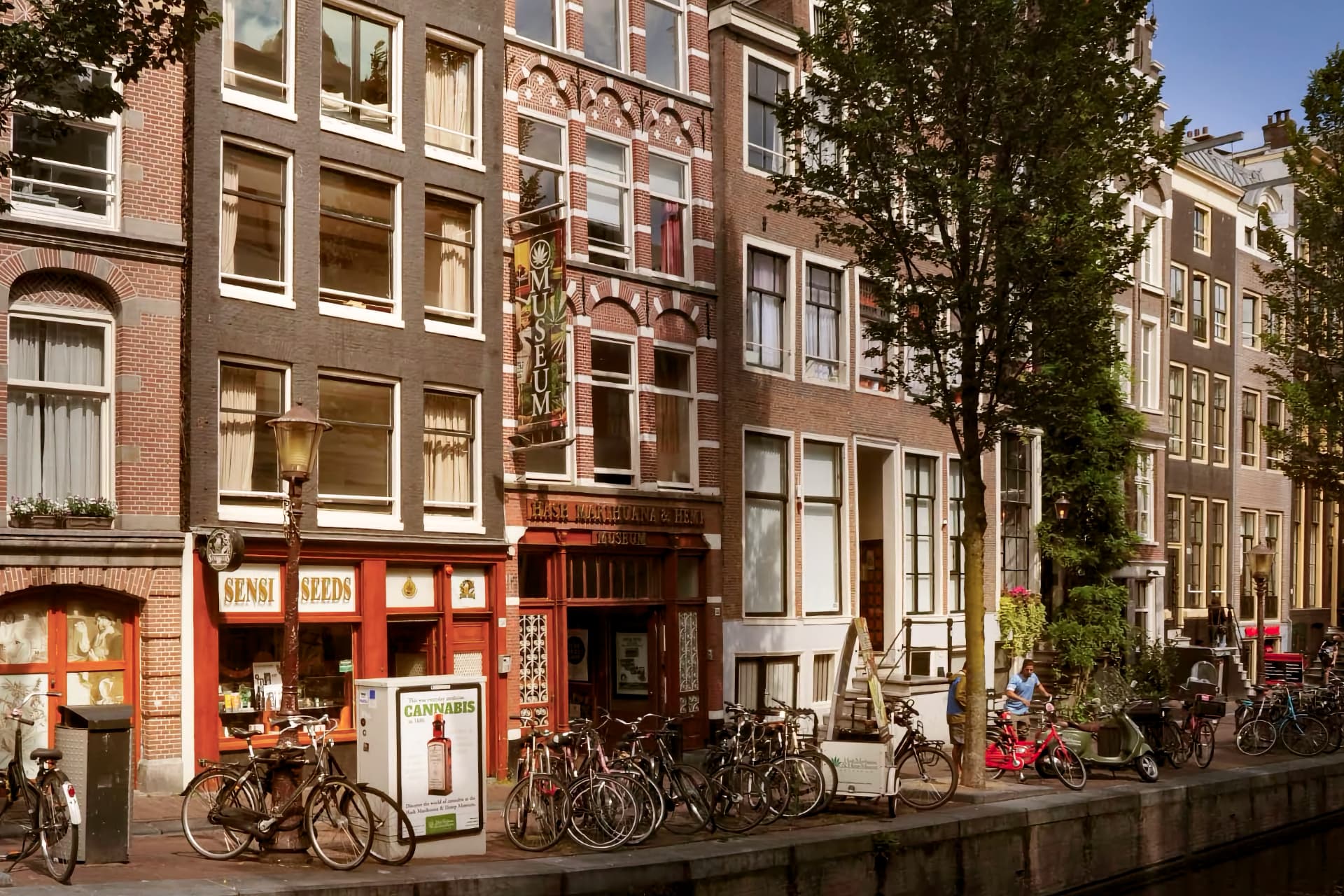 Hash Marihuana Hemp Museum in Amsterdam